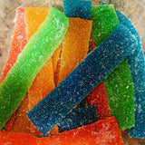 Sour belt candies