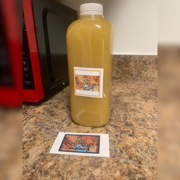 Sea moss pineapple drink