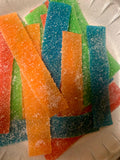 Sour belt candies